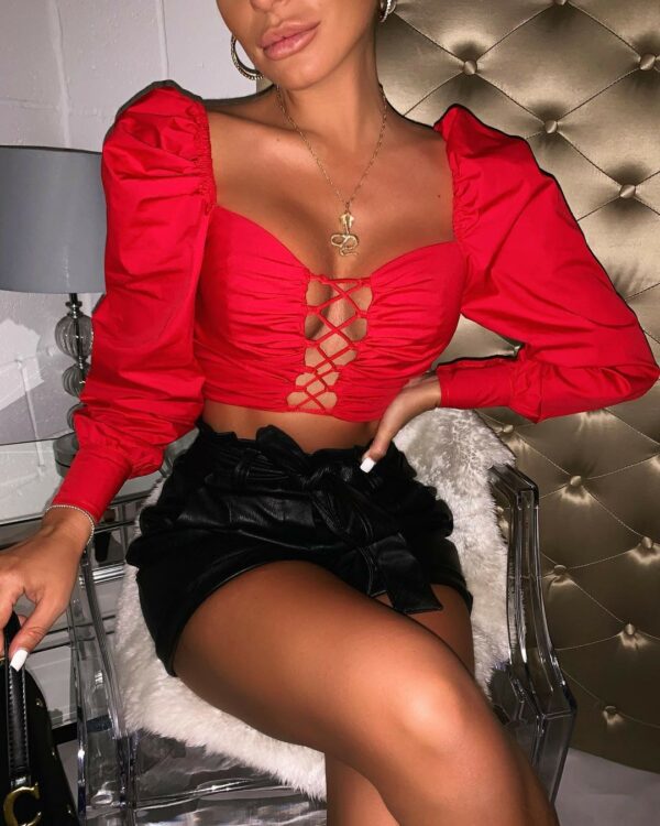 Lace-up Top - Image 4