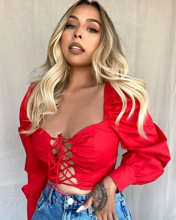 Lace-up Top - Image 3